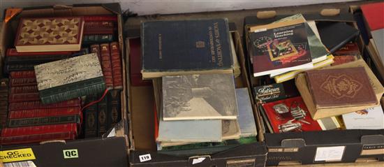 Collection of mixed books